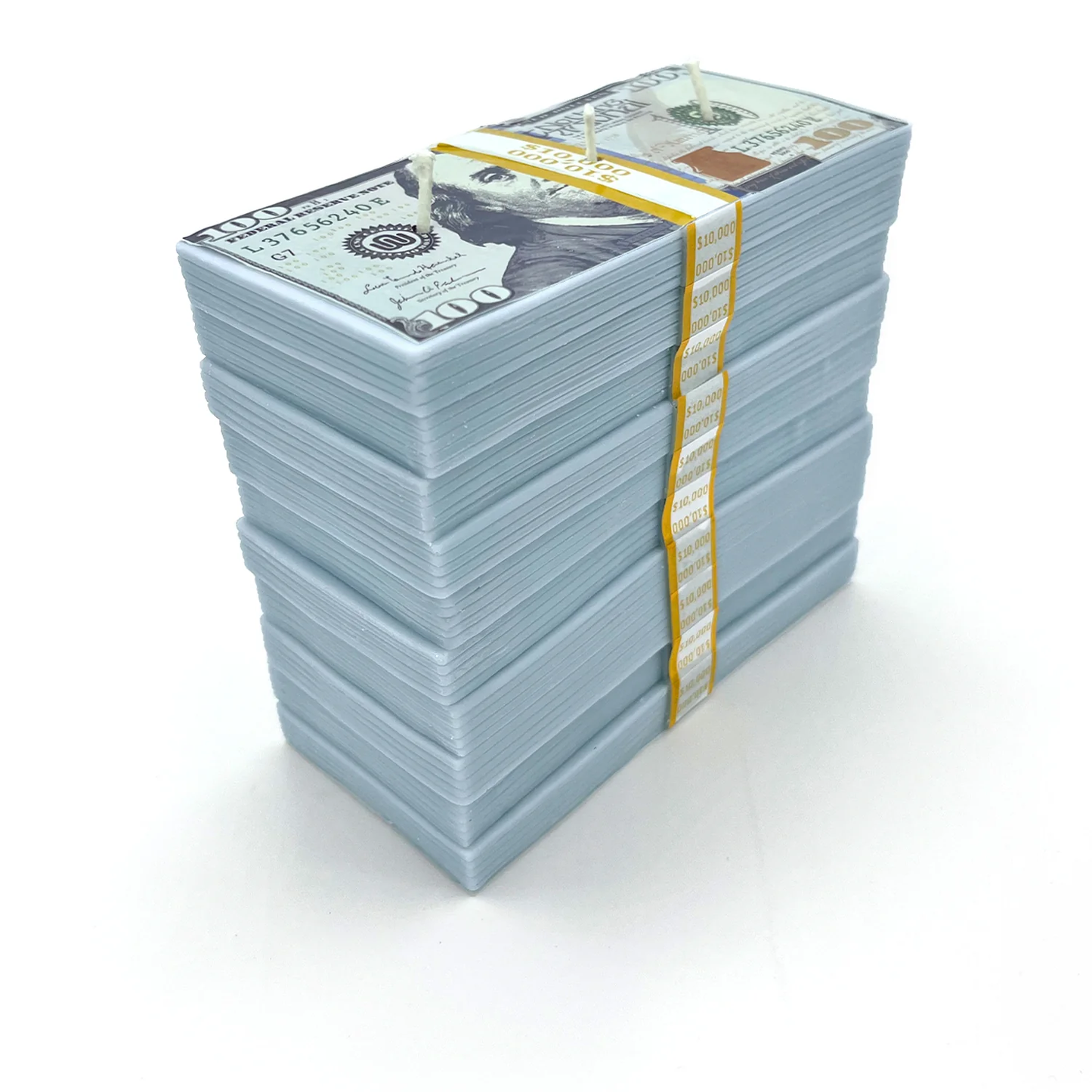 100k Money Stack Candle